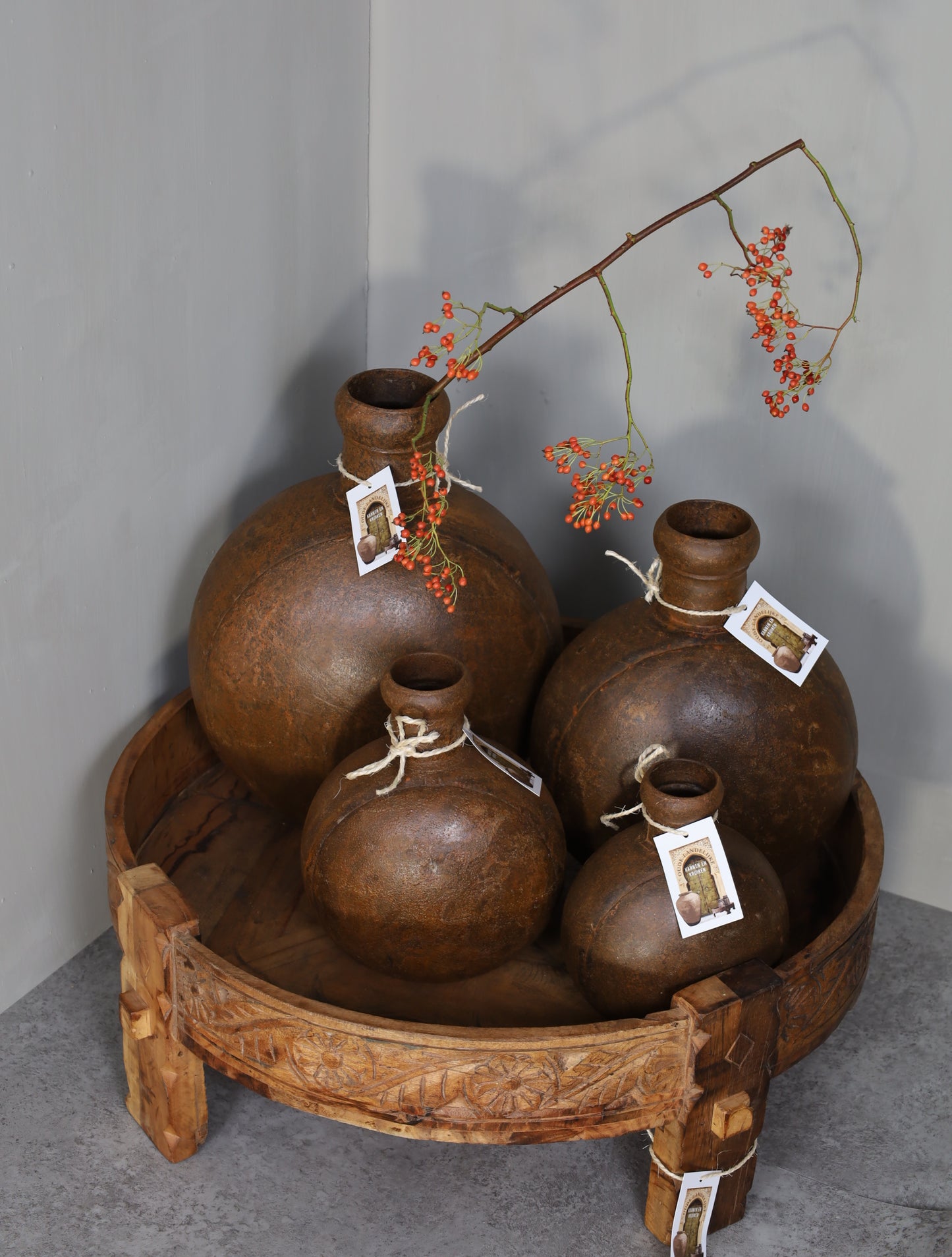 Roest kruikjes