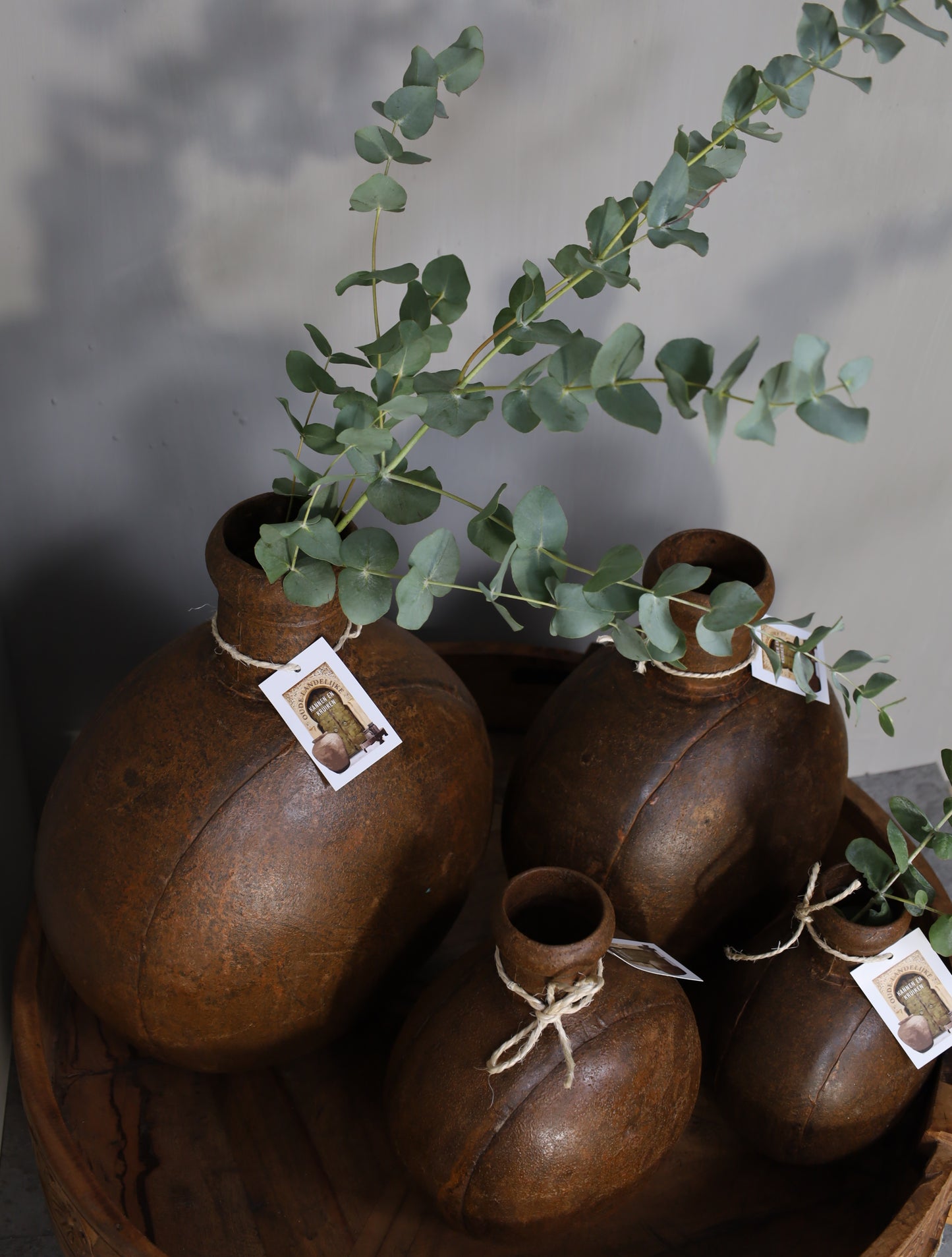 Roest kruikjes