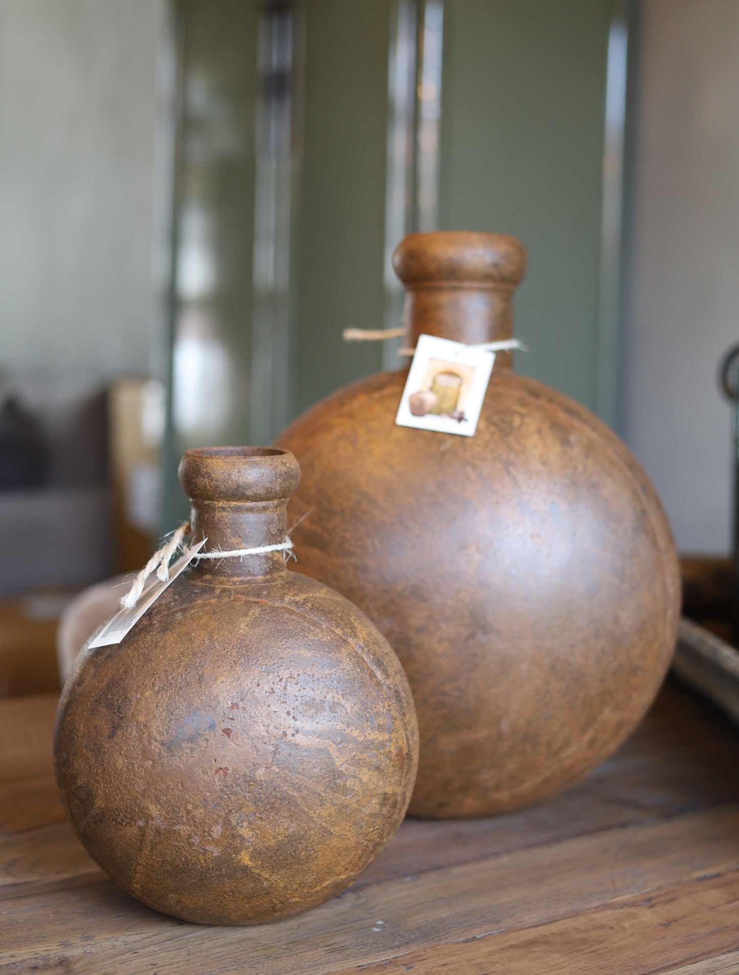 Roest kruikjes